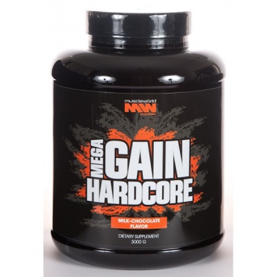  Muscle World Nutrition Mega Gain Hardcore 3000 