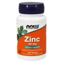  NOW Zinc Gluconate 50 mg 100 