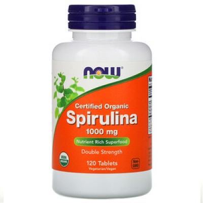  NOW SPIRULINA 1000 120 