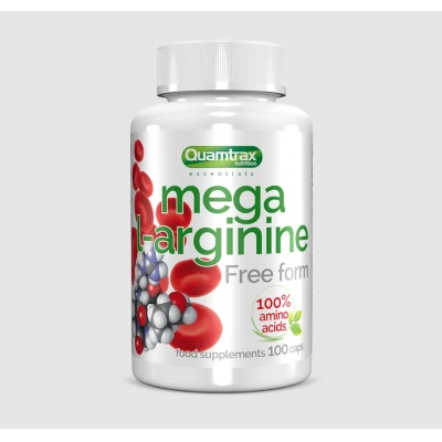  Quamtrax Nutrition Mega L-Arginine,100 